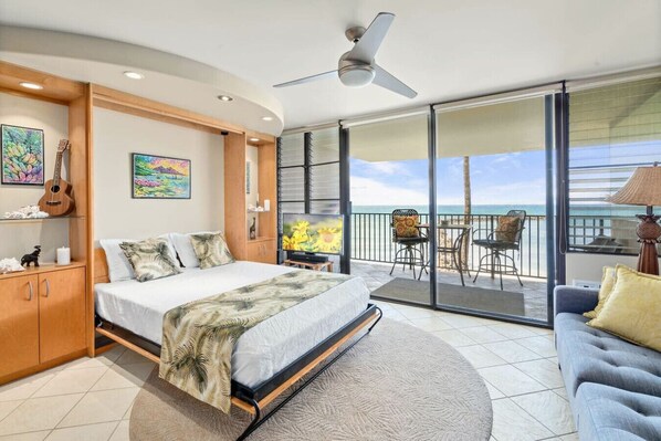 1 bedroom, desk, iron/ironing board, WiFi - Simply Amazing Oceanfront Condo! Milowai 310 (Wailuku)