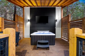 Bain à remous extérieur