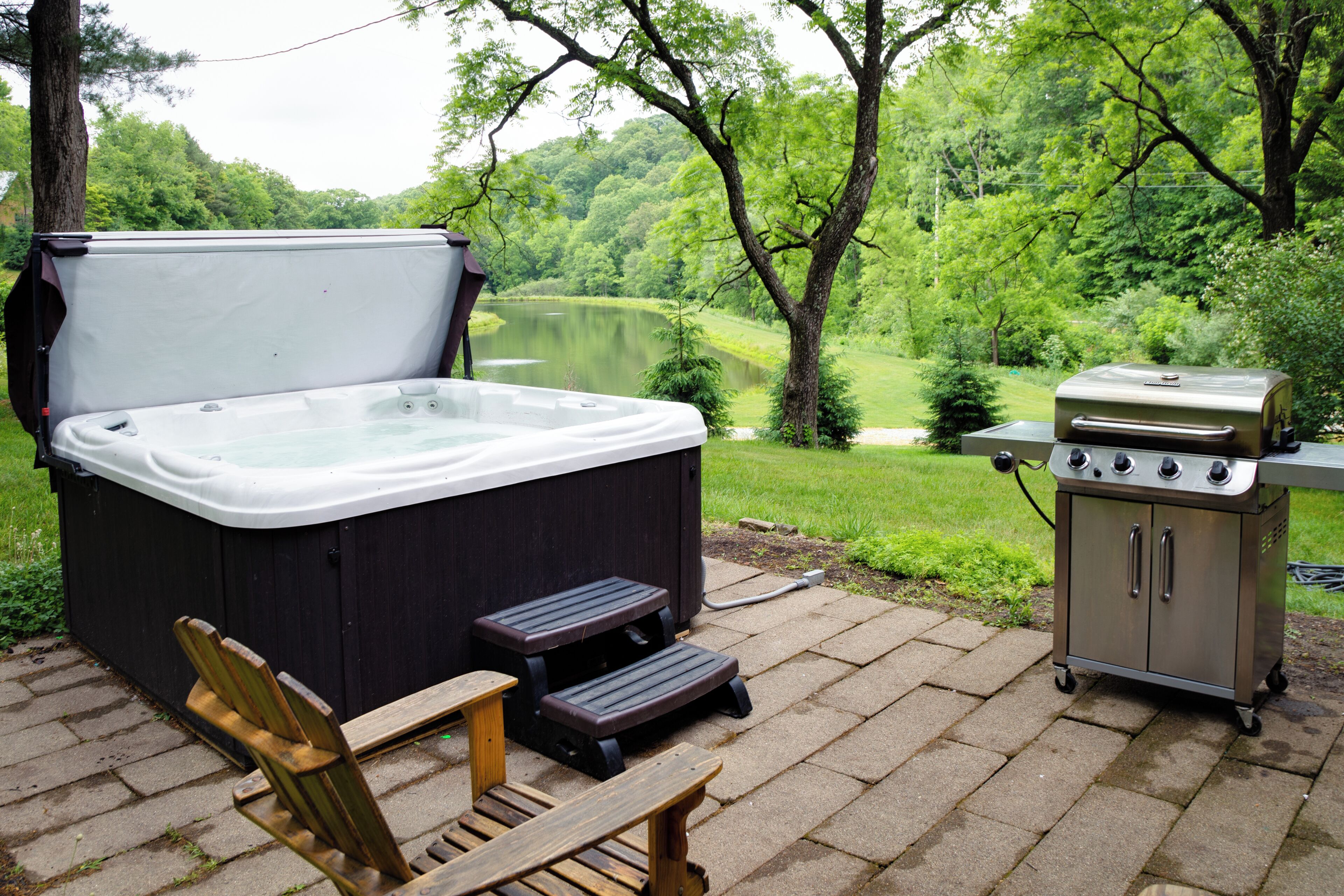 Outdoor spabad