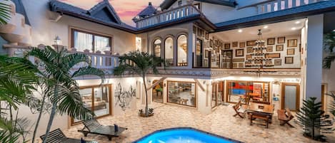 Luksus-villa | 6 soveværelser, egyptiske bomuldslagner, premium-sengetøj