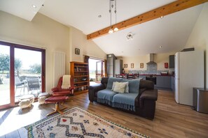 Smart TV, chimenea