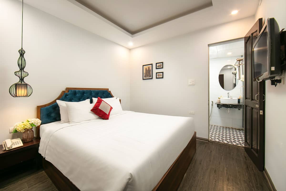 Minibar, desk, iron/ironing board, free WiFi