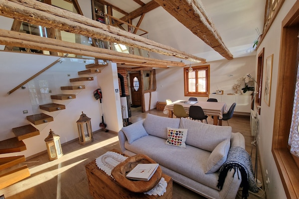 Fernseher, Kamin, Bücher