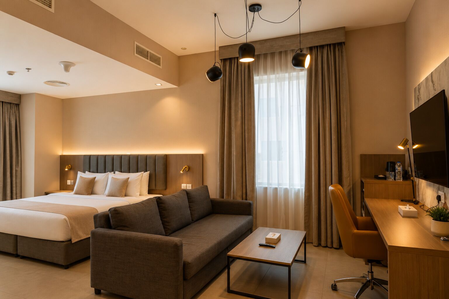 Deluxe Room, 1 King Bed with Sofa bed, Non Smoking (with Sofabed)