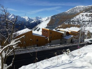 Exterior - 2-room apartment for 4 with balcony in Alpe d'Huez (Huez)