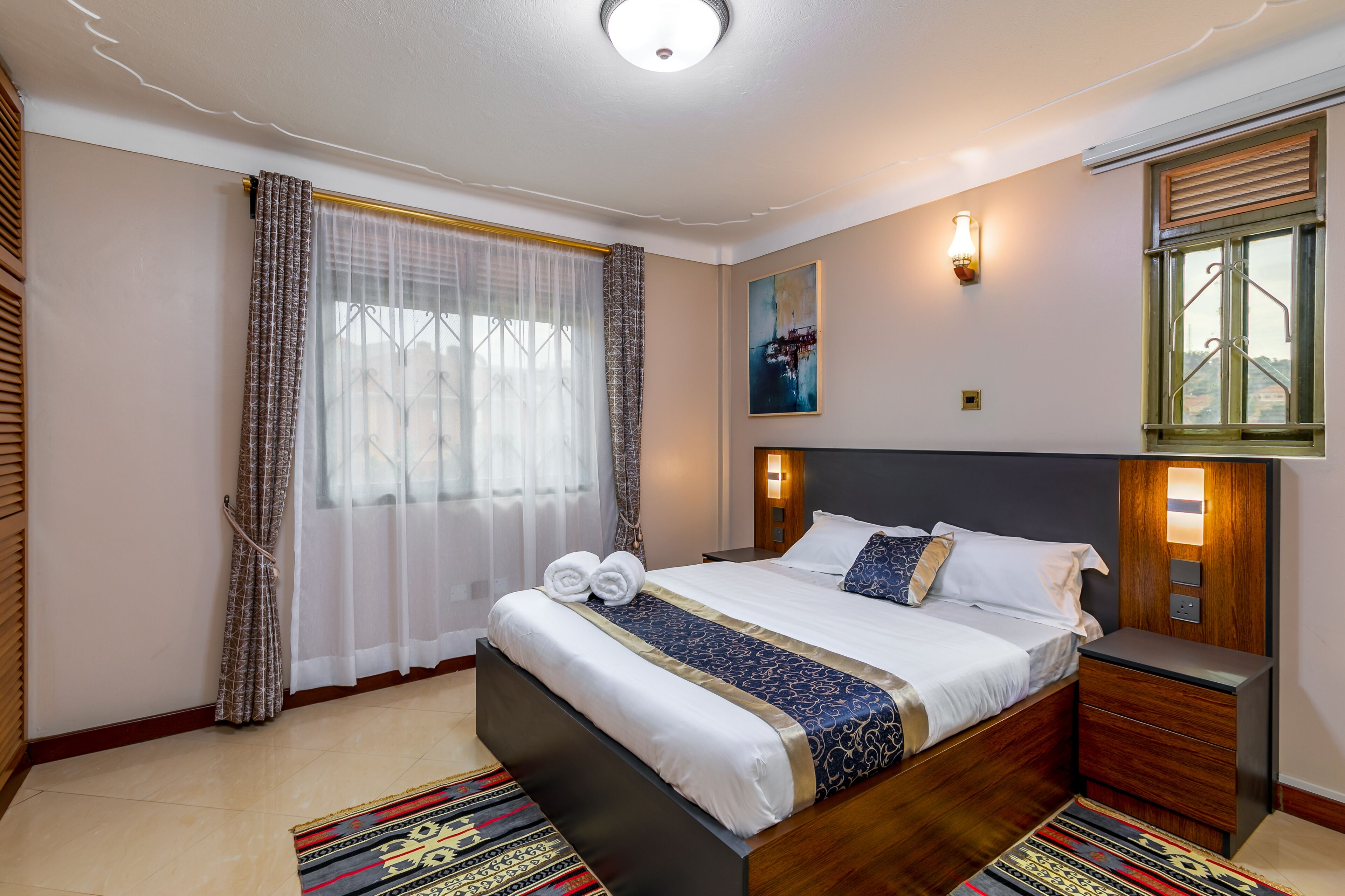 2 bedrooms, iron/ironing board, free WiFi, bed sheets