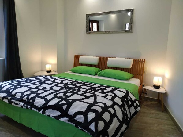 1 bedroom, iron/ironing board, free WiFi, bed sheets