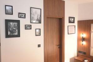 华丽客房, 1 张双人床 | 高档床上用品、记忆海绵床垫、迷你吧、特色装修