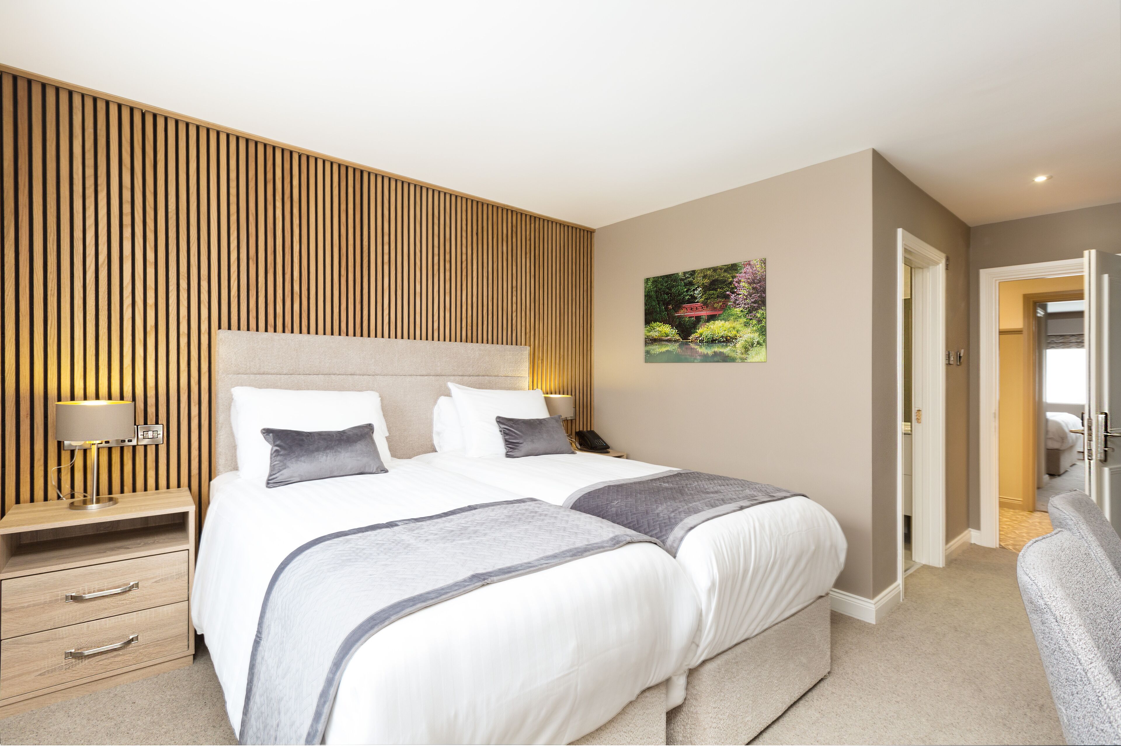 Literie de qualité supérieure, chambres insonorisées