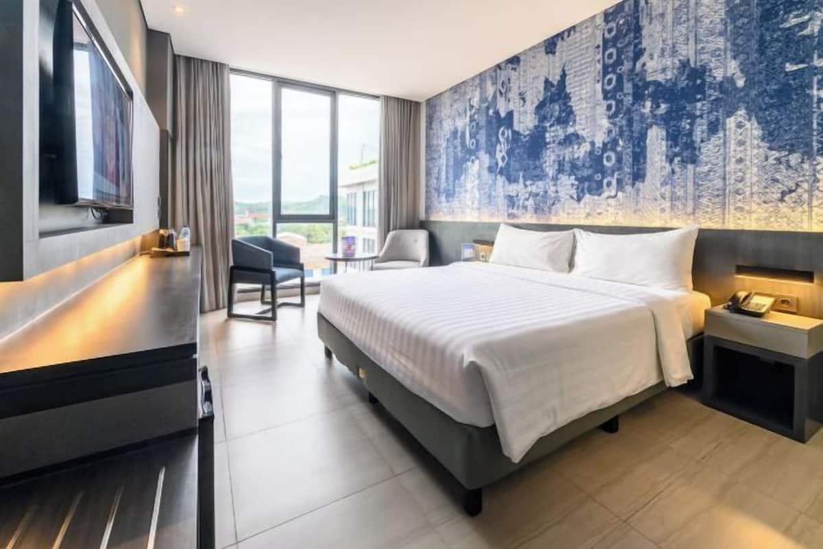 1 quarto, frigobar, Wi-Fi de cortesia, roupa de cama