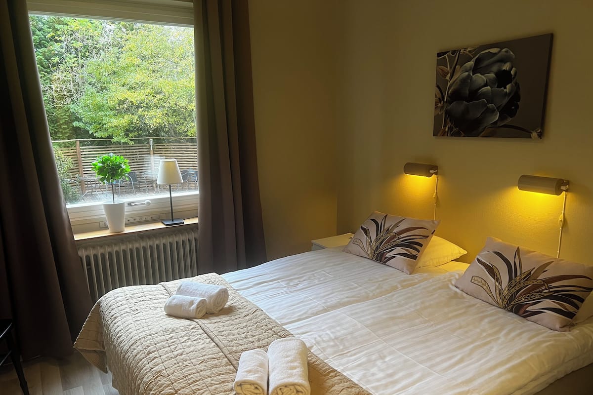 Basic Double Room | Blackout drapes, soundproofing, free WiFi, bed sheets