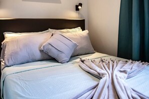 2 bedrooms, iron/ironing board, travel crib, WiFi