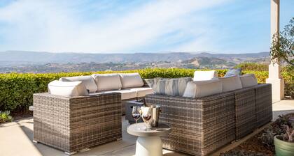Architectural Estate w Pool, Spa, Game Room & Sweeping Valley Views | Camila