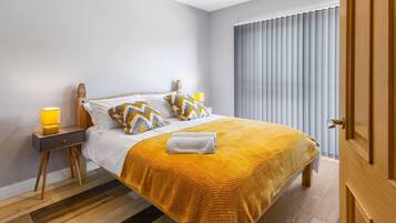 1 bedroom, iron/ironing board, travel cot, free WiFi