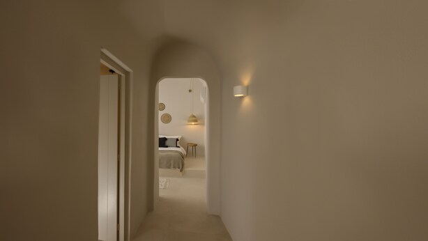 2 bedrooms, iron/ironing board, travel cot, free WiFi - Deluxe Cave Suite with large private terrace & kitchenette | Element Suites (Thira - Santorini)