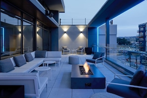 Rooftop terrace - Residence Inn by Marriott San Francisco Airport Millbrae Station (Millbrae)
