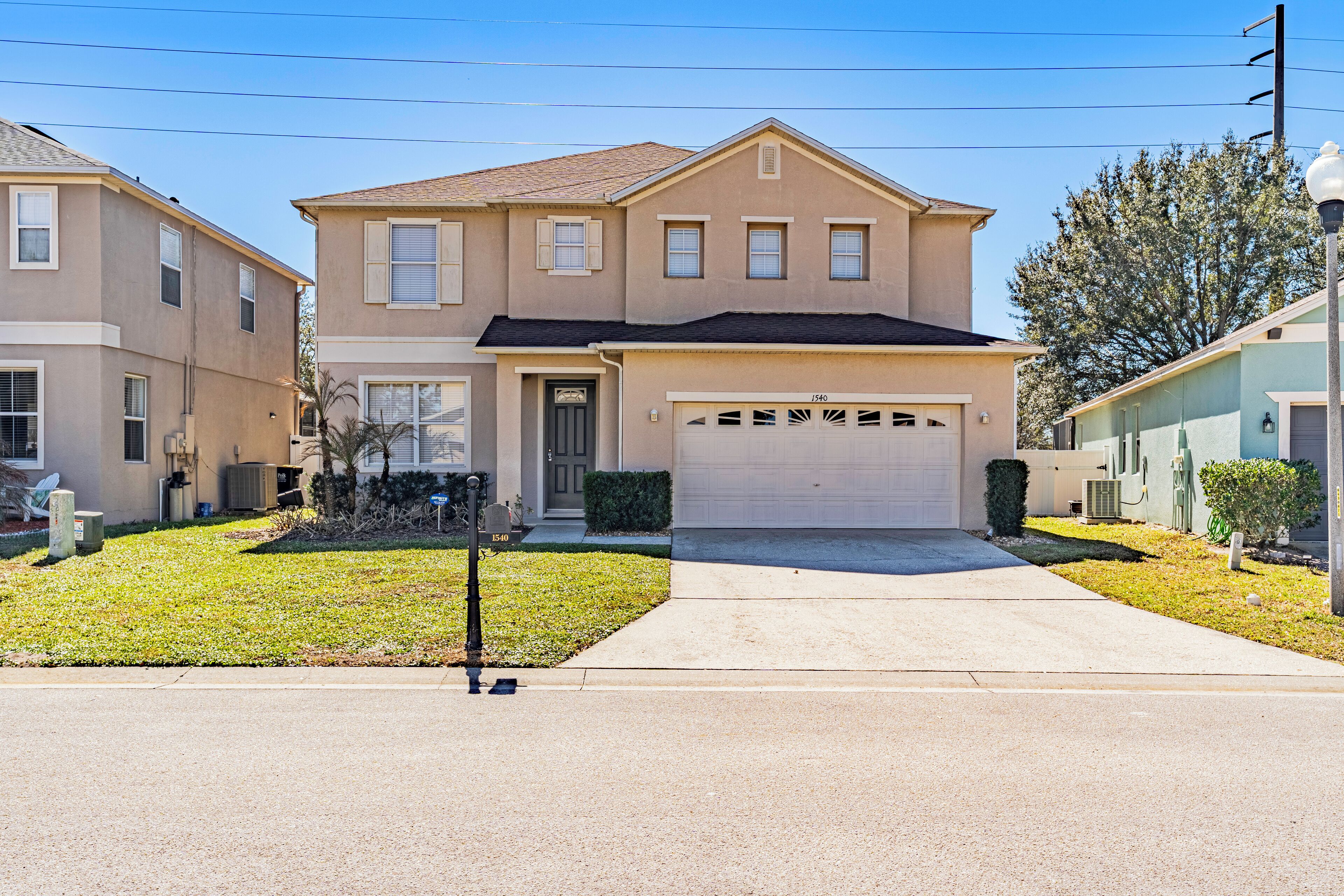 Façade de l’hébergement