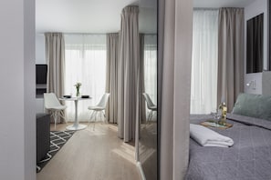 Studio, Balcony | Living room - Studio Kołobrzeg Młyńska by Renters (Kolobrzeg)