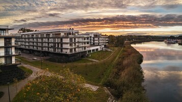 Fachada de la propiedad