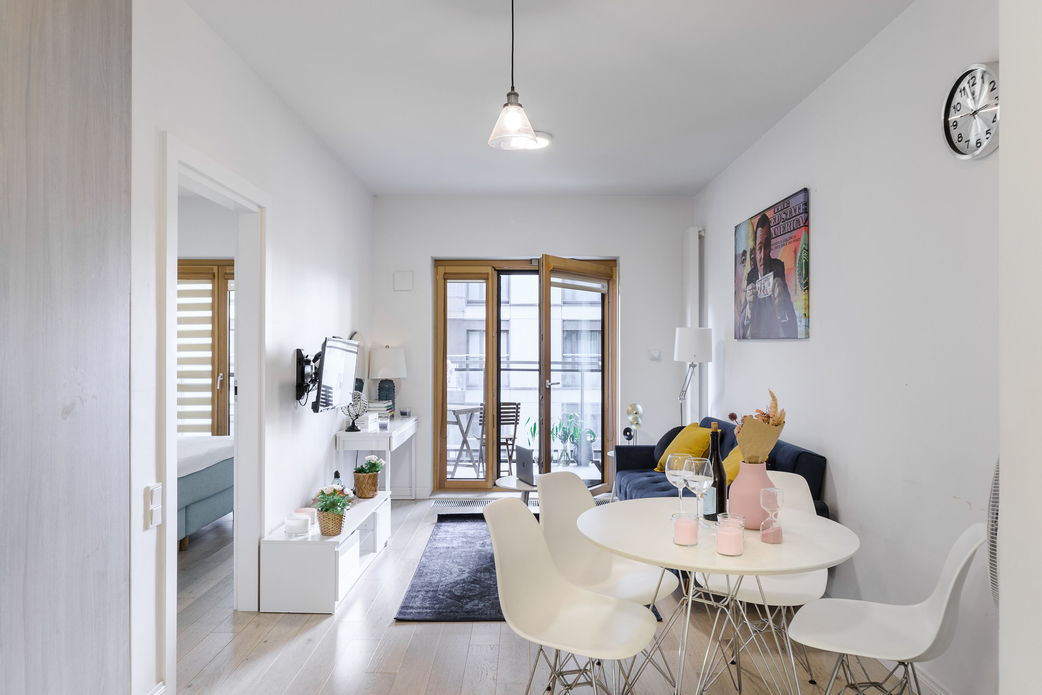 디럭스 아파트 | 1 개의 침실, 다리미/다리미판, 유아용 침대, 무료 WiFi