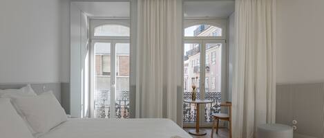 Premium Double Room | Draps en coton égyptien, literie de qualité supérieure