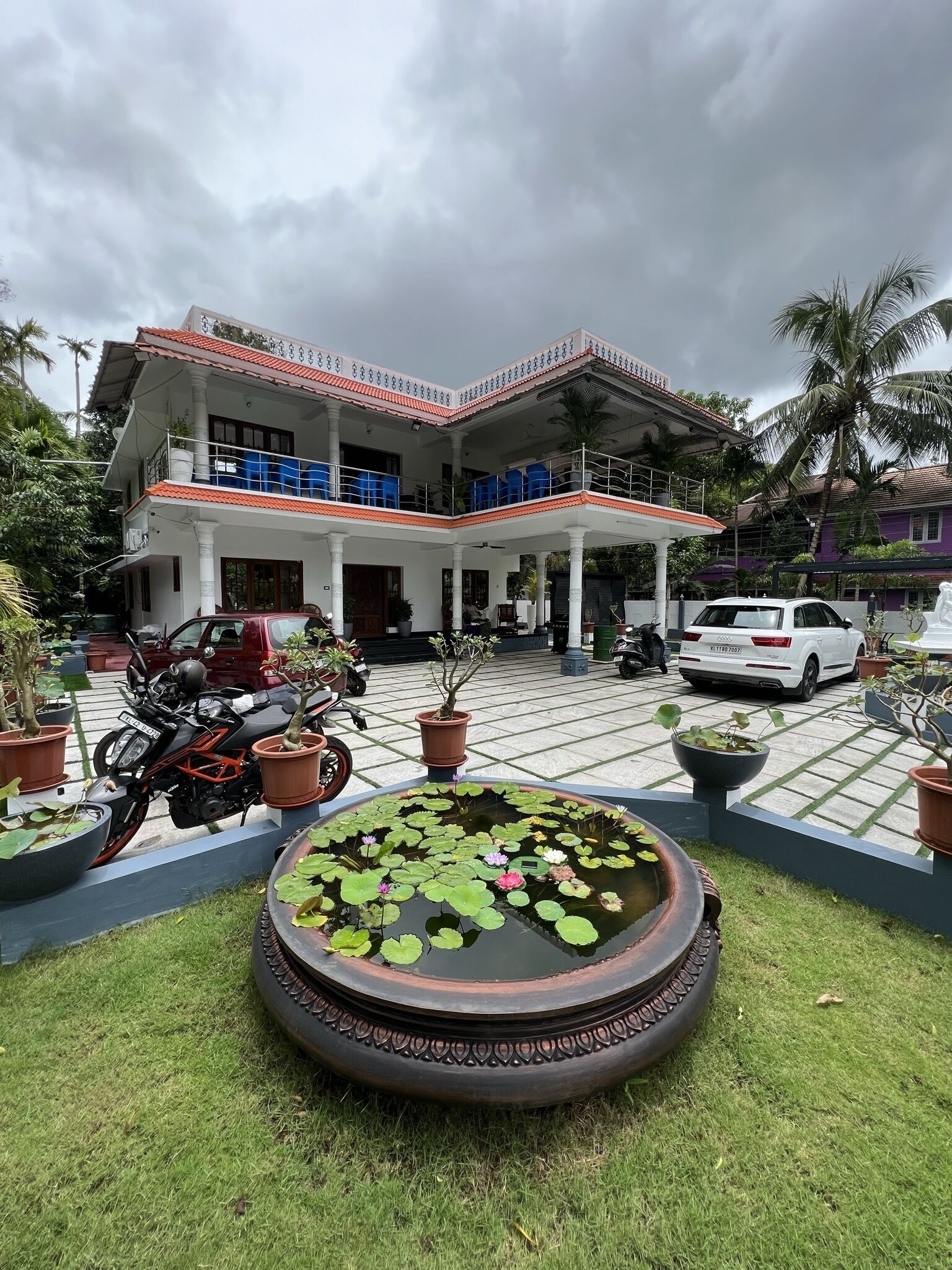 Enceinte de l’hébergement