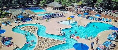 Indoor pool, a heated pool