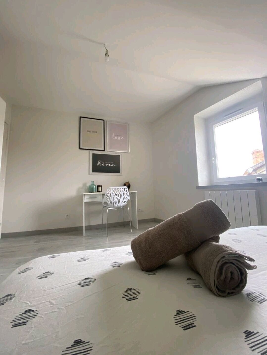 2 chambres, bureau, lit parapluie, Wi-Fi gratuit