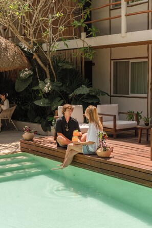 Alberca al aire libre 