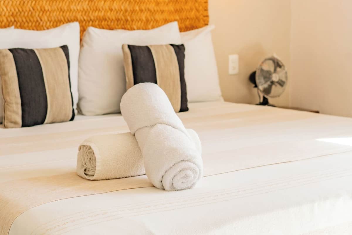 Minibar, in-room safe, blackout drapes, free WiFi