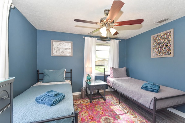 2 habitaciones, ropa de cama de alta calidad y decoración personalizada 