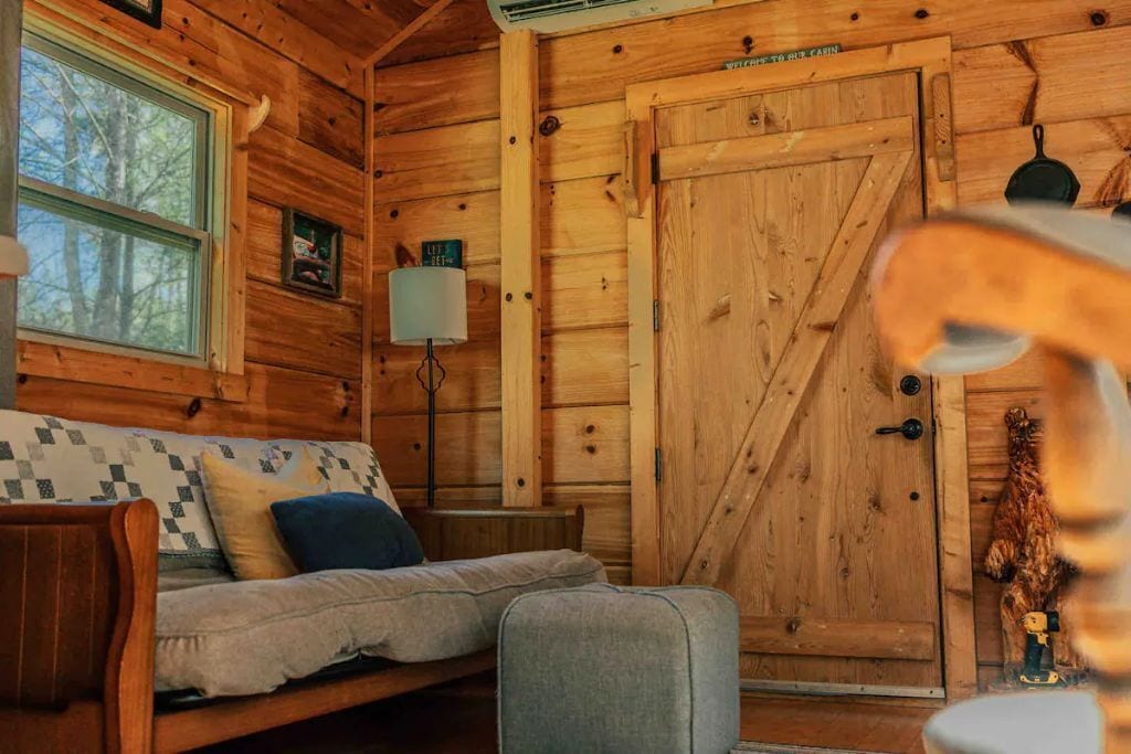 Télévision, cheminée, lecteur de DVD, livres