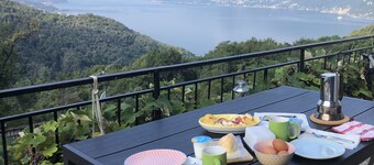 Holiday home with 55sqm - on Lake Maggiore with a wonderful view
