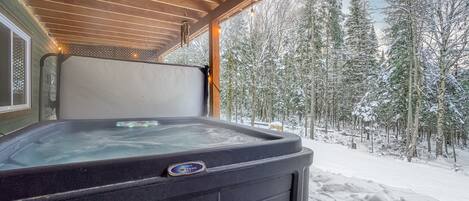 Bain à remous extérieur