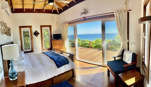 Pristine Reef steps away from Private Beach.