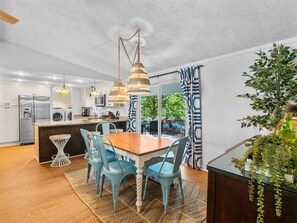 Dining - Peachy Pines - Serene Lakefront Cottage w/ Dock (Sparta)