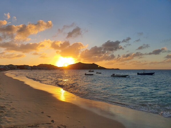 Beach nearby, beach towels