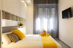 Leilighet | 1 soverom, strykejern/-brett, wi-fi (inkludert) og sengetøy