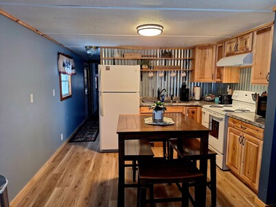 Cozy Adirondack Retreat sleeps 5, 3 miles to Gore skiing, hiking, rafting