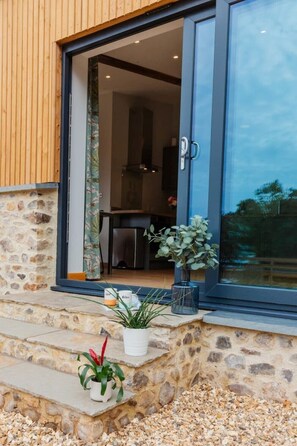 Exterior detail - The Barn at Foxholes Farm in Peaceful Rural Devon (Cullomtpon)