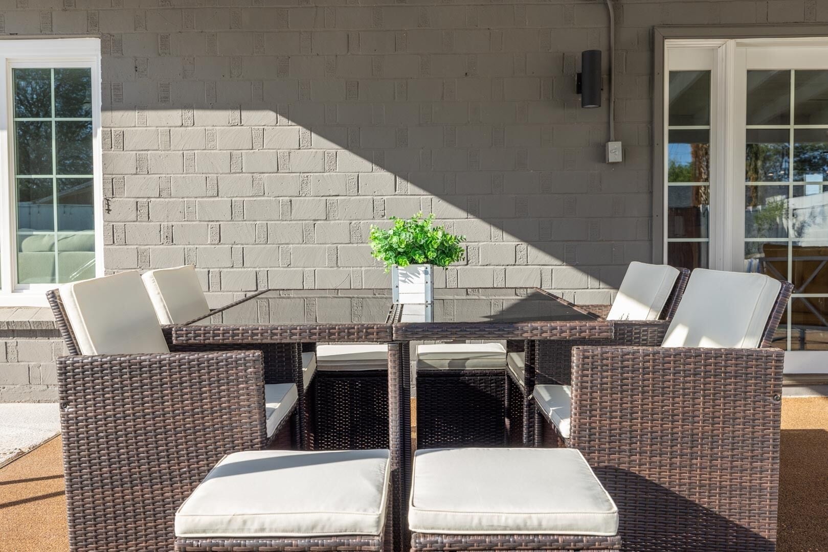 Opções para refeição ao ar livre