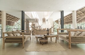 Terrace/patio - Casa Auto Sustentable en la Selva. 50 Mbps Wifi (Francisco Uh May)