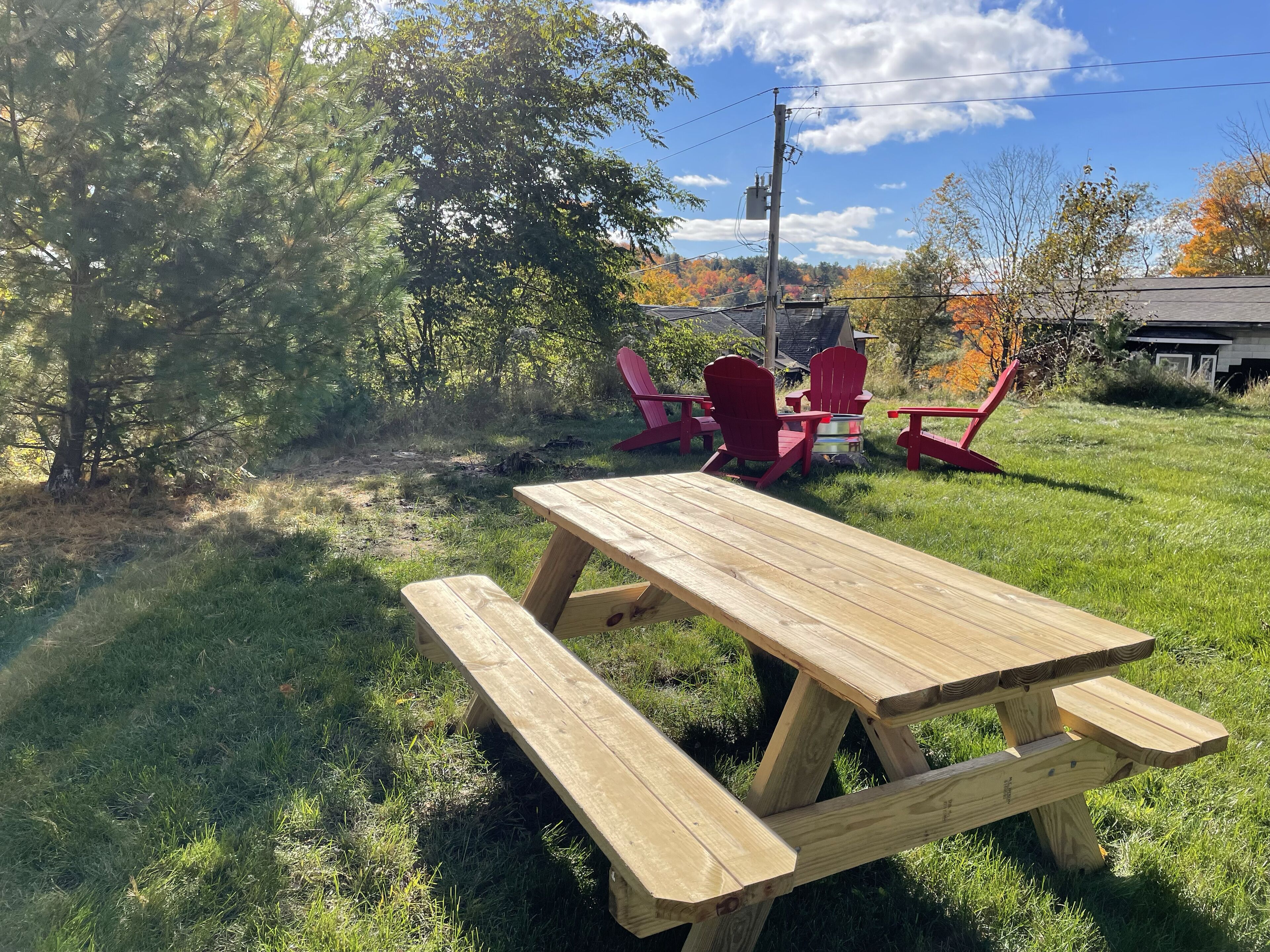 Udendørs spisemuligheder