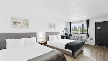 1 habitación, cortinas blackout, wifi gratis y ropa de cama
