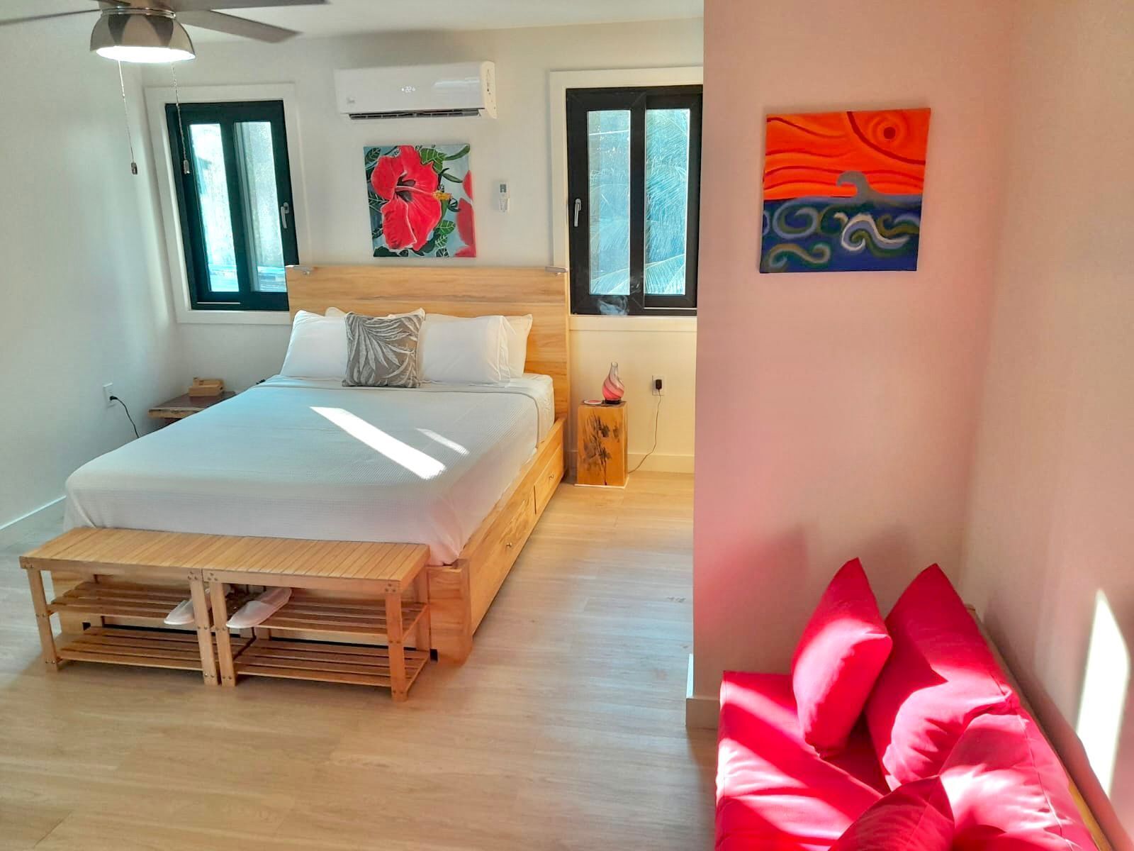 1 habitación, tabla de planchar con plancha y wifi gratis 