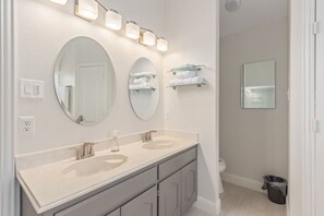 Free toiletries, hair dryer, towels, soap