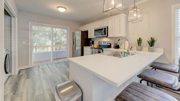 Private kitchen - Pondside at Sweetoak | 4 BR | Mins to Ft Jackson (Columbia)