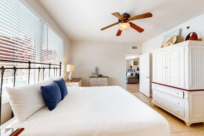 1 多间卧室、熨斗/熨衣板、上网接入、床单