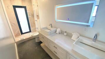 Ducha, secador de pelo y bidé