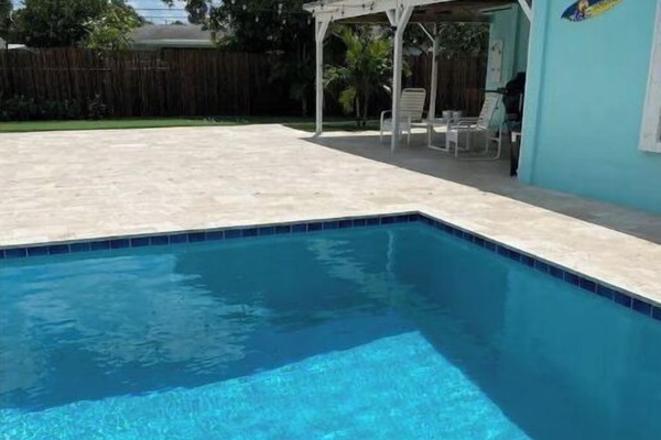 Piscina a l'aire lliure